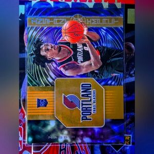 2019-20 Panini Illusions Nassir Little Rookie Portland Trailblazers